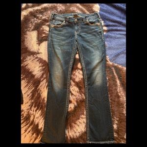 Aiko Silver Bootcut Jeans